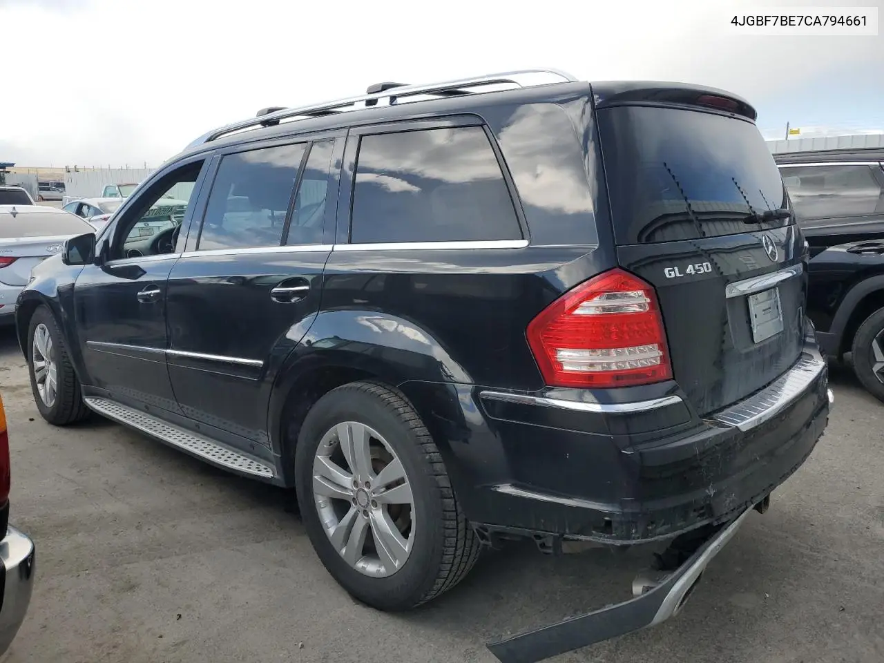 2012 Mercedes-Benz Gl 450 4Matic VIN: 4JGBF7BE7CA794661 Lot: 49507275