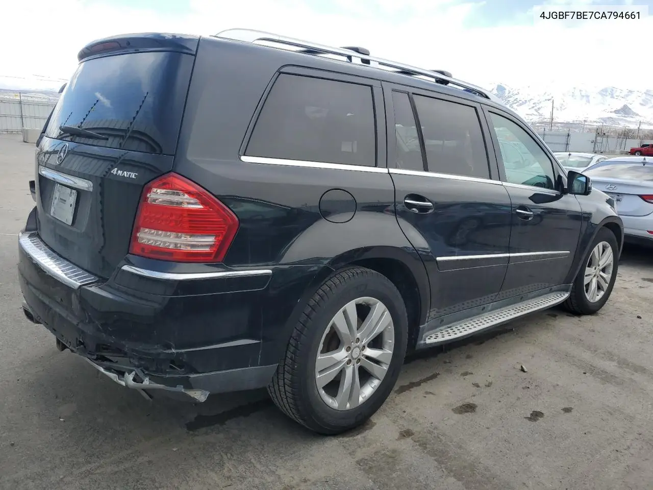 2012 Mercedes-Benz Gl 450 4Matic VIN: 4JGBF7BE7CA794661 Lot: 49507275