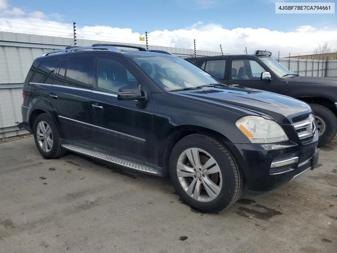 2012 Mercedes-Benz Gl 450 4Matic VIN: 4JGBF7BE7CA794661 Lot: 49507275