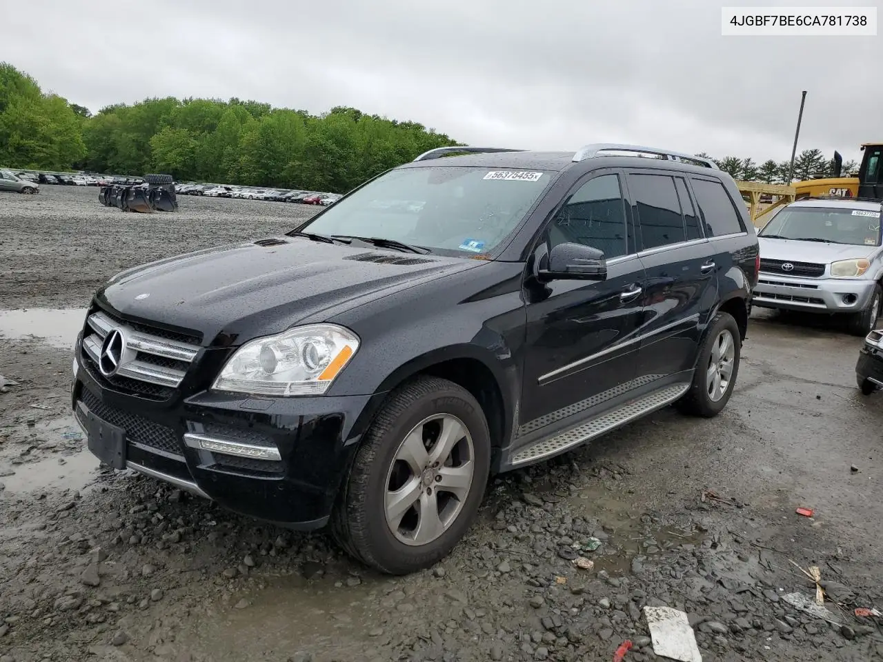 2012 Mercedes-Benz Gl 450 4Matic VIN: 4JGBF7BE6CA781738 Lot: 56375455