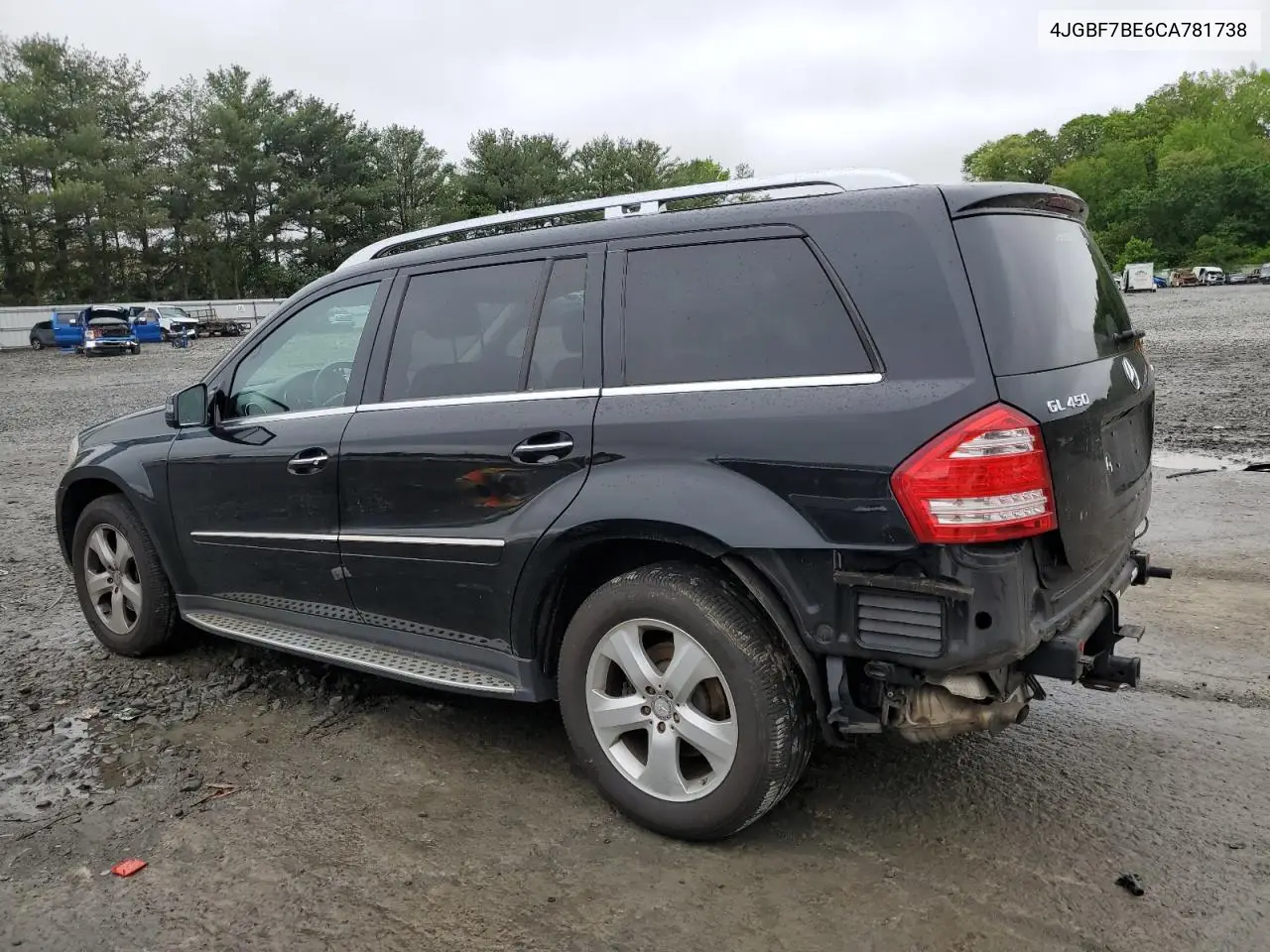 2012 Mercedes-Benz Gl 450 4Matic VIN: 4JGBF7BE6CA781738 Lot: 56375455