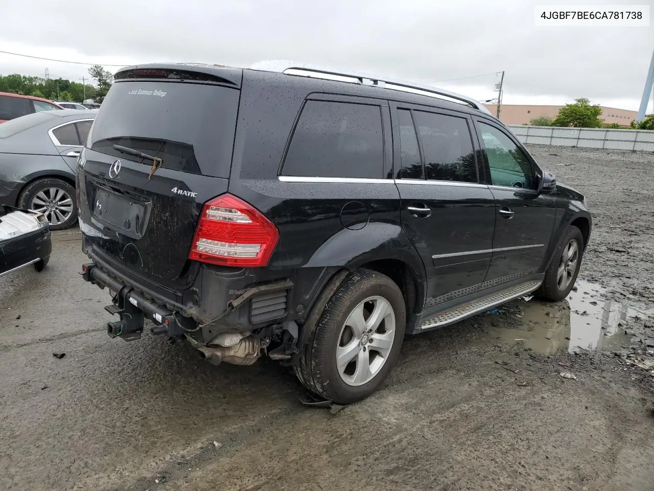 2012 Mercedes-Benz Gl 450 4Matic VIN: 4JGBF7BE6CA781738 Lot: 56375455