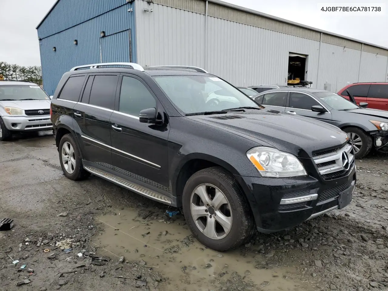 2012 Mercedes-Benz Gl 450 4Matic VIN: 4JGBF7BE6CA781738 Lot: 56375455