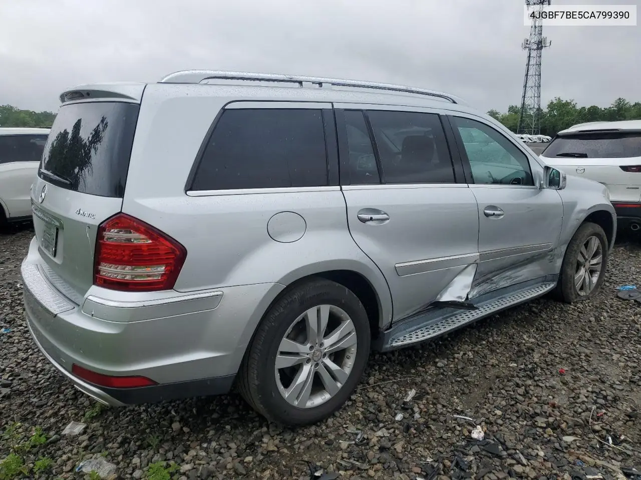 2012 Mercedes-Benz Gl 450 4Matic VIN: 4JGBF7BE5CA799390 Lot: 56833415