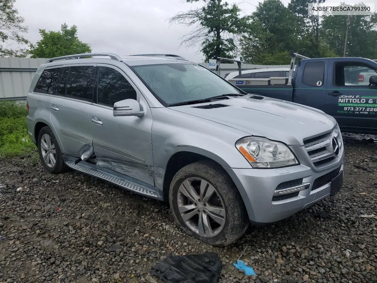 2012 Mercedes-Benz Gl 450 4Matic VIN: 4JGBF7BE5CA799390 Lot: 56833415
