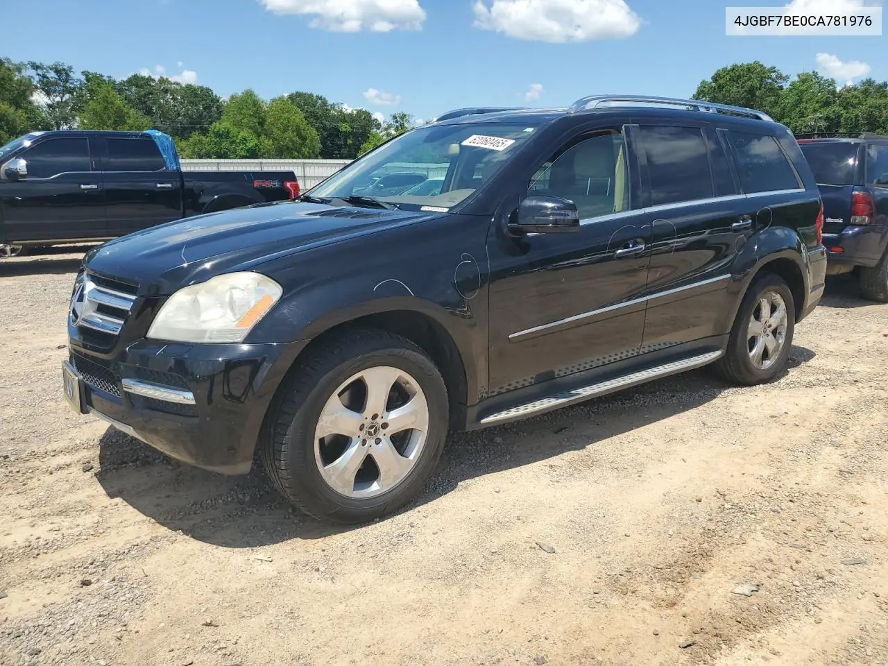 2012 Mercedes-Benz Gl 450 4Matic VIN: 4JGBF7BE0CA781976 Lot: 62060465