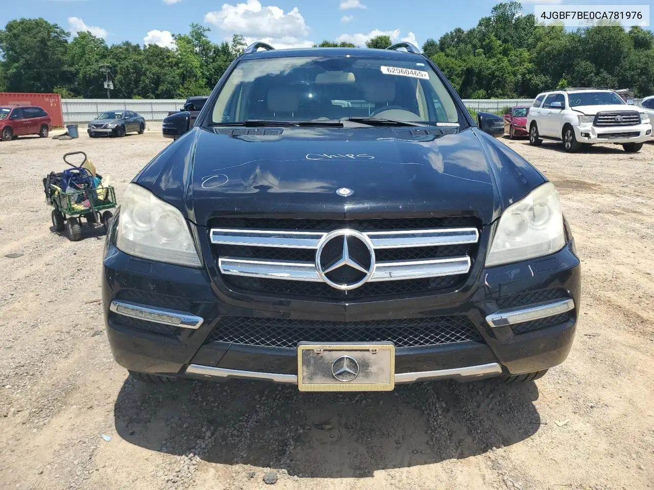2012 Mercedes-Benz Gl 450 4Matic VIN: 4JGBF7BE0CA781976 Lot: 62060465