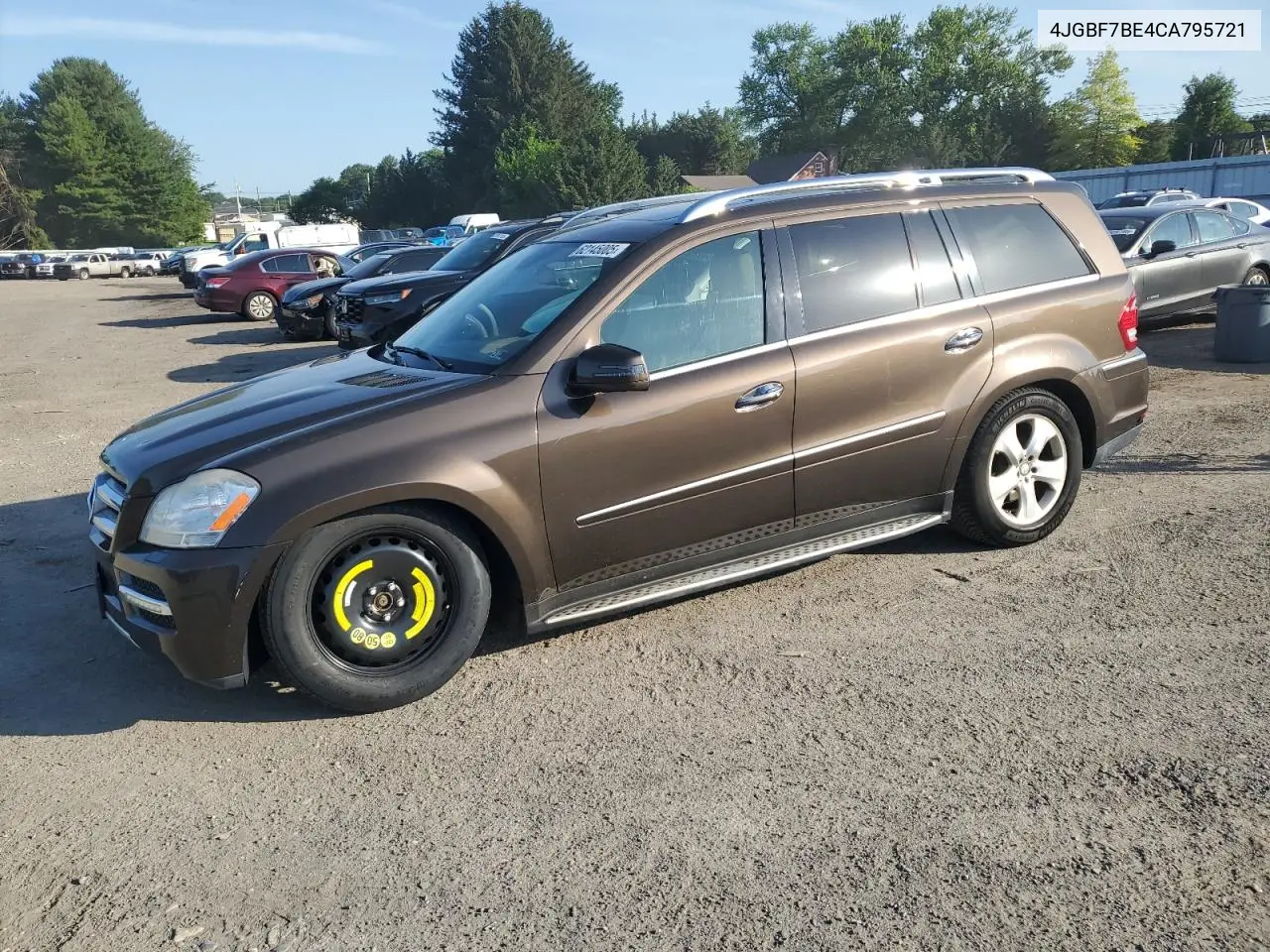 2012 Mercedes-Benz Gl 450 4Matic VIN: 4JGBF7BE4CA795721 Lot: 62145005