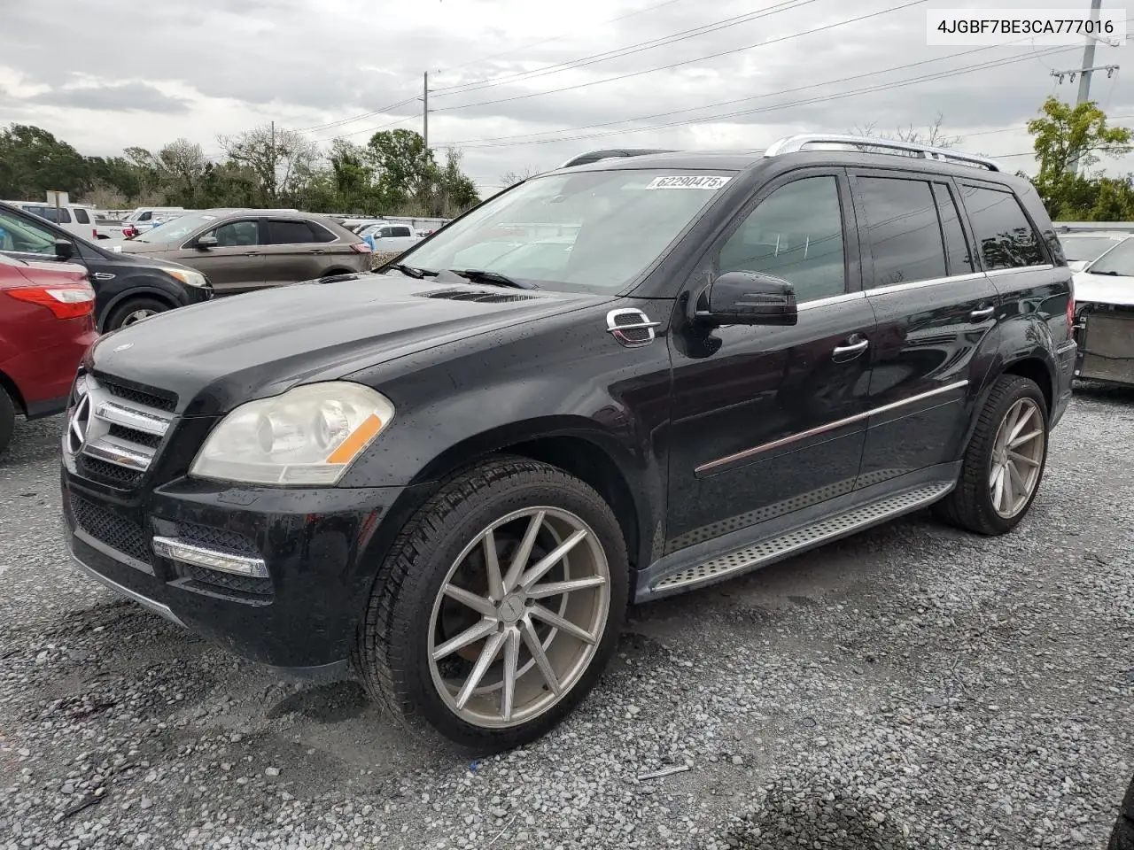 2012 Mercedes-Benz Gl 450 4Matic VIN: 4JGBF7BE3CA777016 Lot: 62290475