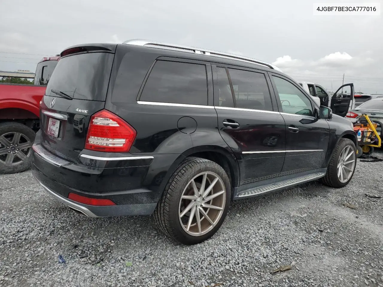 2012 Mercedes-Benz Gl 450 4Matic VIN: 4JGBF7BE3CA777016 Lot: 62290475