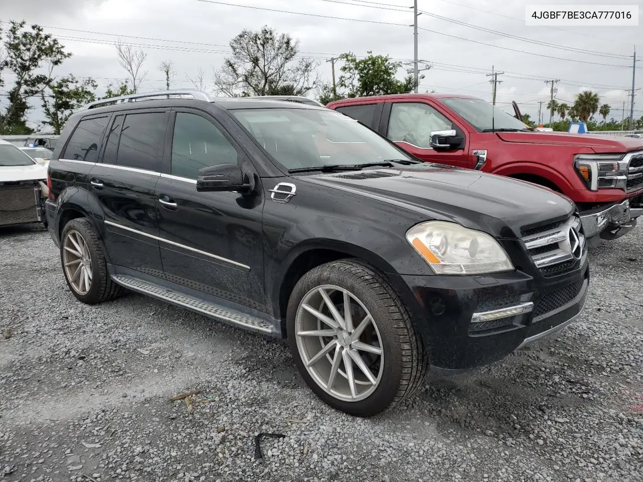 2012 Mercedes-Benz Gl 450 4Matic VIN: 4JGBF7BE3CA777016 Lot: 62290475