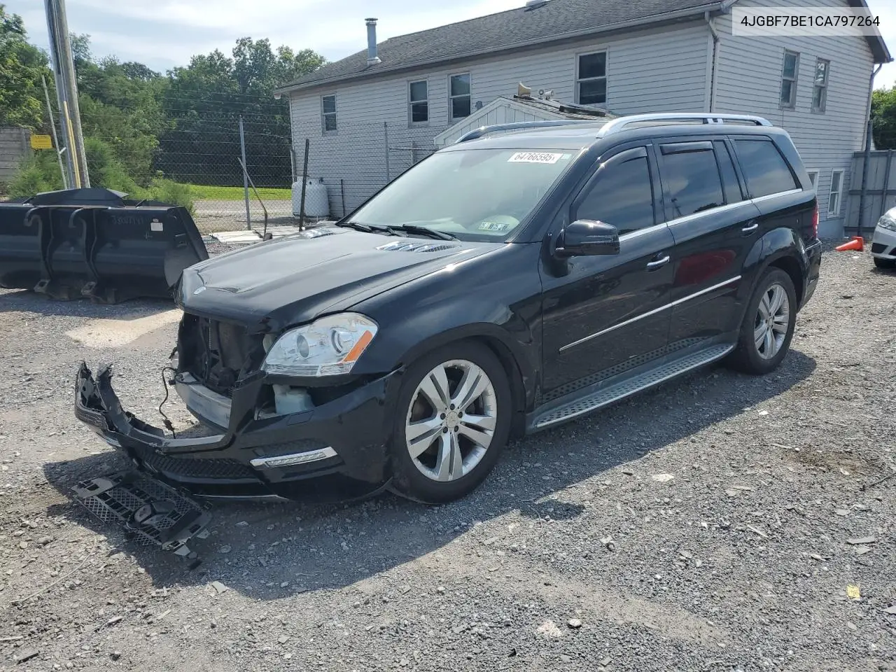 2012 Mercedes-Benz Gl 450 4Matic VIN: 4JGBF7BE1CA797264 Lot: 64766595