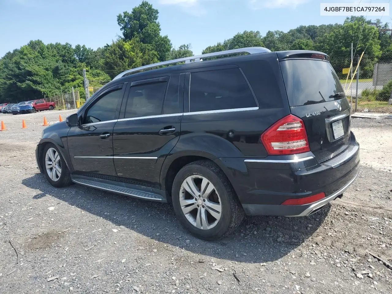 2012 Mercedes-Benz Gl 450 4Matic VIN: 4JGBF7BE1CA797264 Lot: 64766595