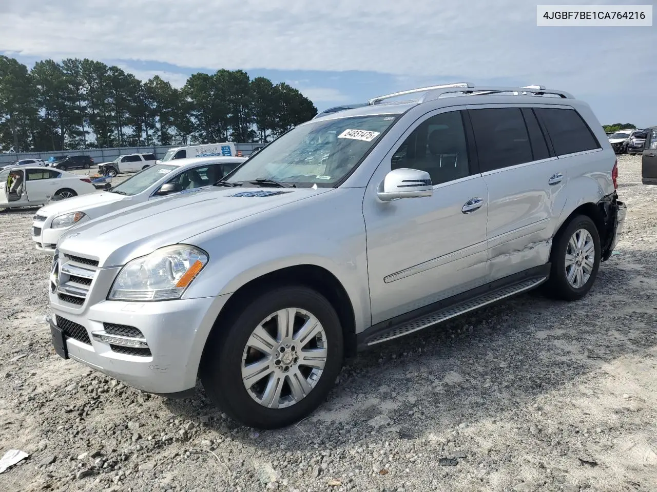 2012 Mercedes-Benz Gl 450 4Matic VIN: 4JGBF7BE1CA764216 Lot: 64851475