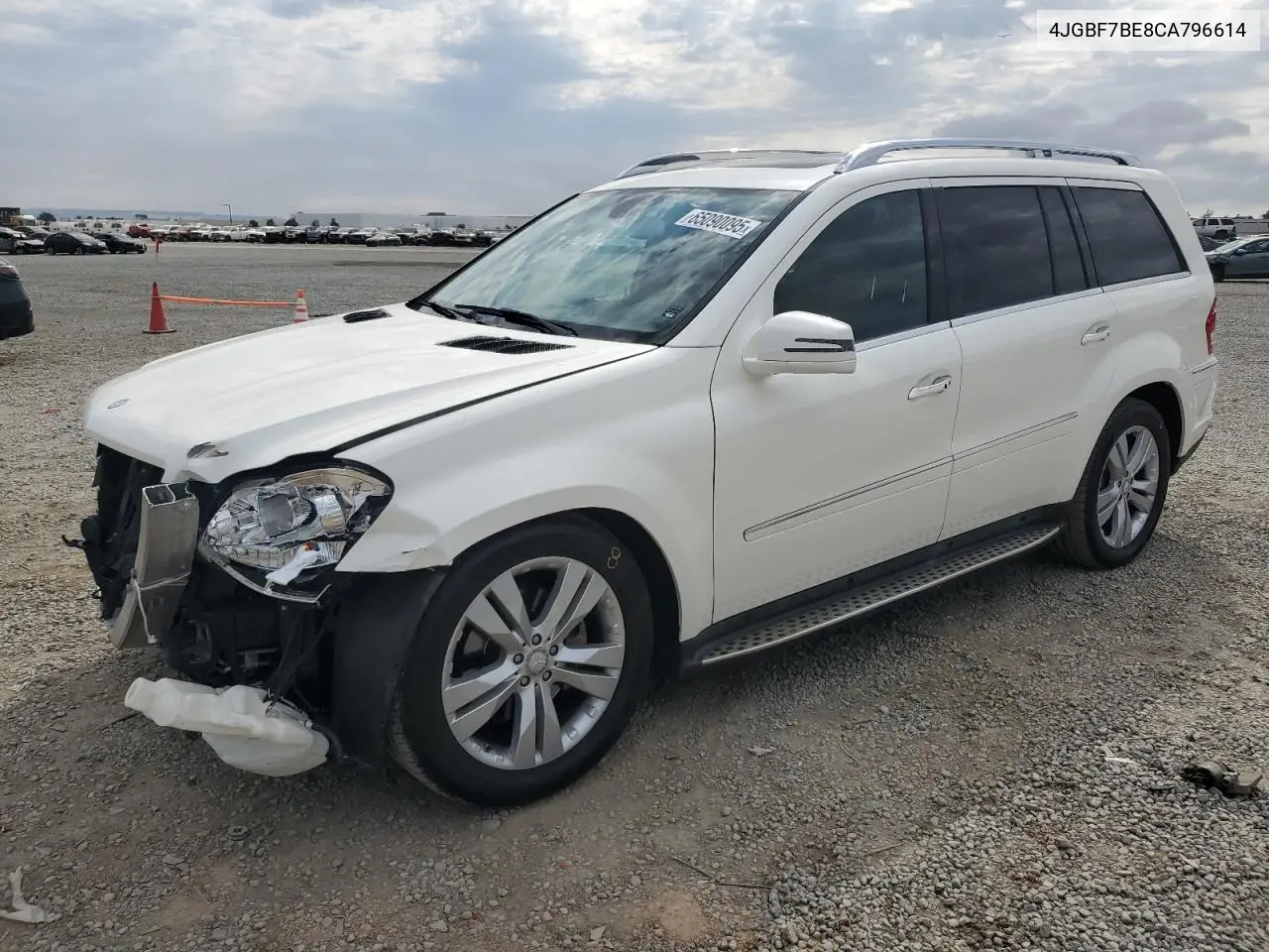 2012 Mercedes-Benz Gl 450 4Matic VIN: 4JGBF7BE8CA796614 Lot: 65090095