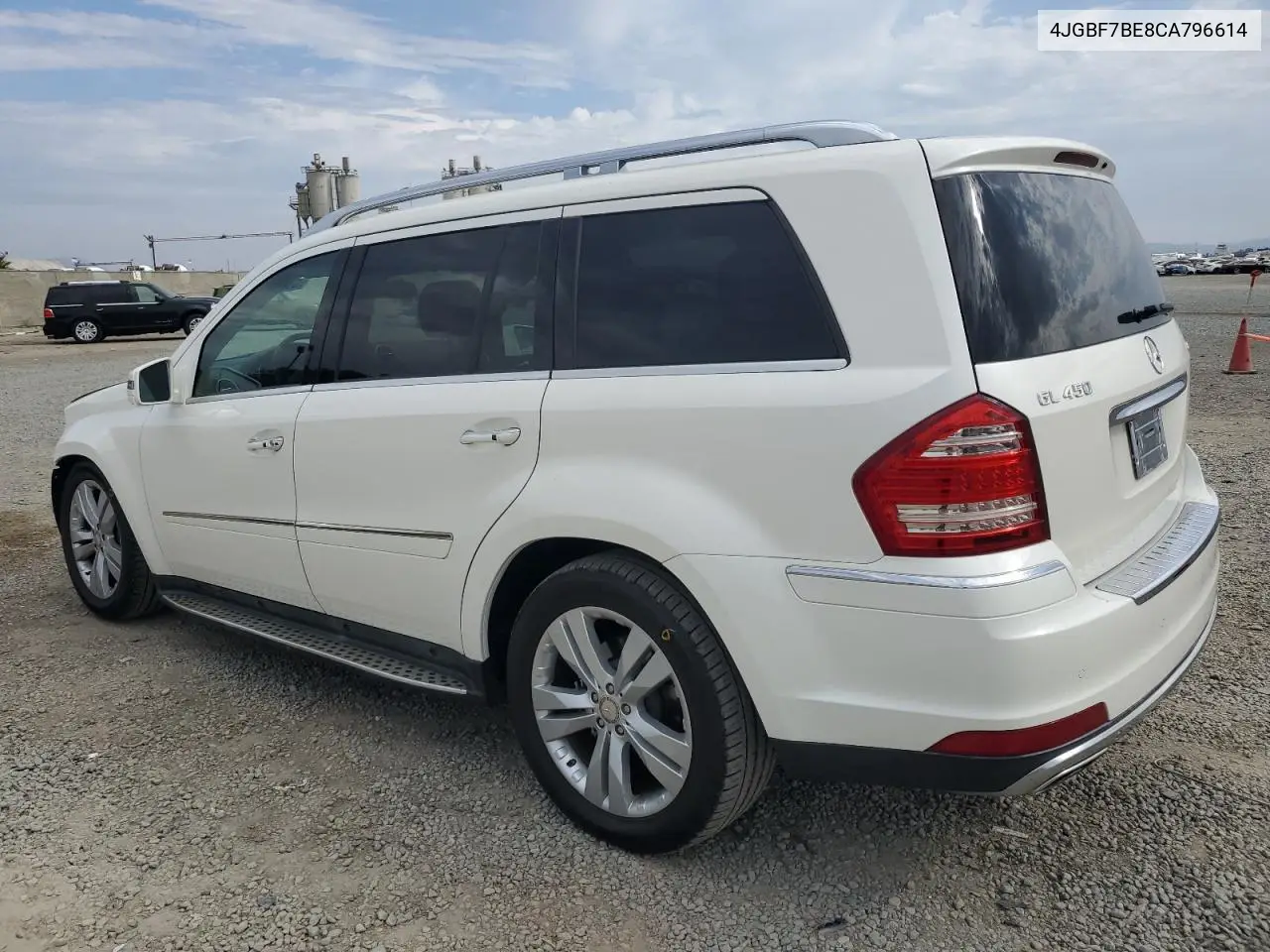 2012 Mercedes-Benz Gl 450 4Matic VIN: 4JGBF7BE8CA796614 Lot: 65090095