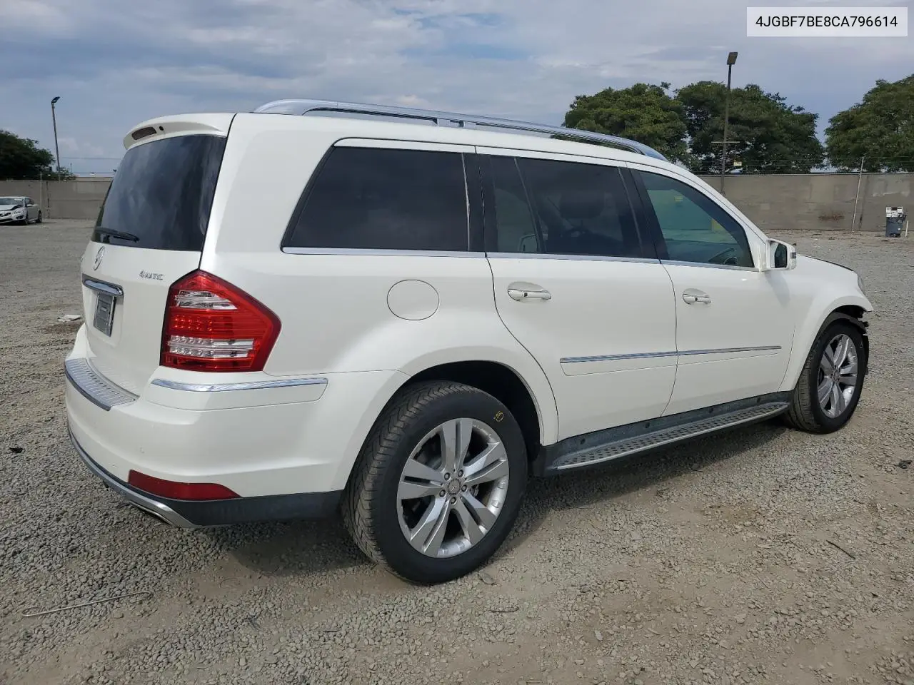 2012 Mercedes-Benz Gl 450 4Matic VIN: 4JGBF7BE8CA796614 Lot: 65090095