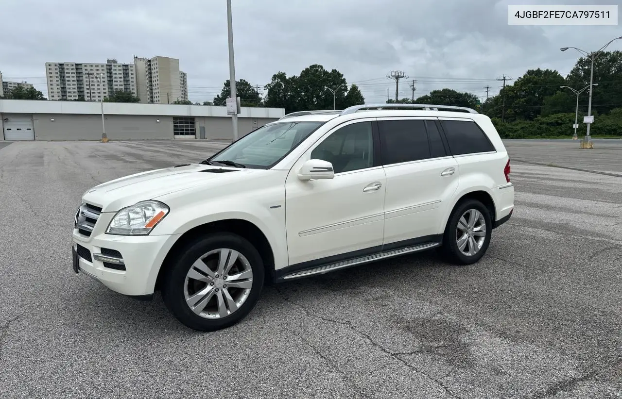 2012 Mercedes-Benz Gl 350 Bluetec VIN: 4JGBF2FE7CA797511 Lot: 65146005
