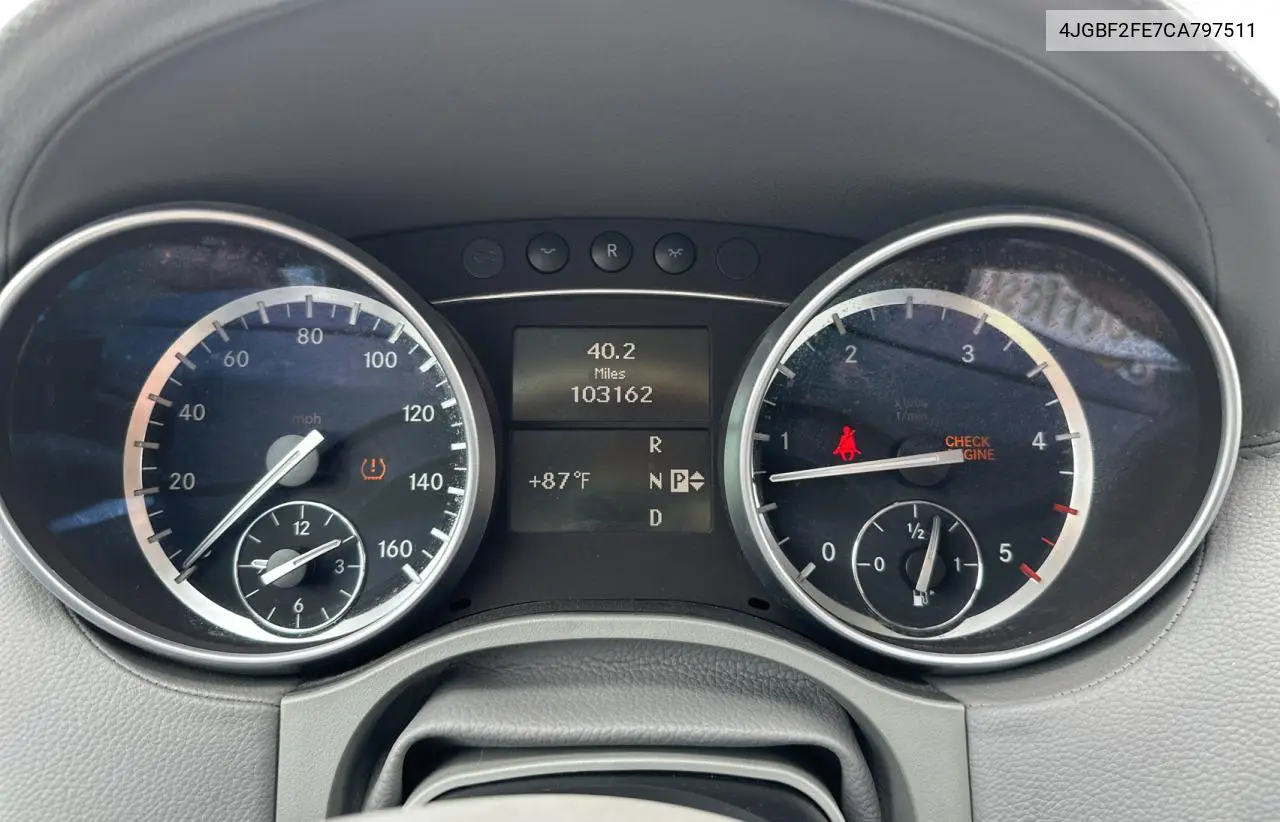 2012 Mercedes-Benz Gl 350 Bluetec VIN: 4JGBF2FE7CA797511 Lot: 65146005