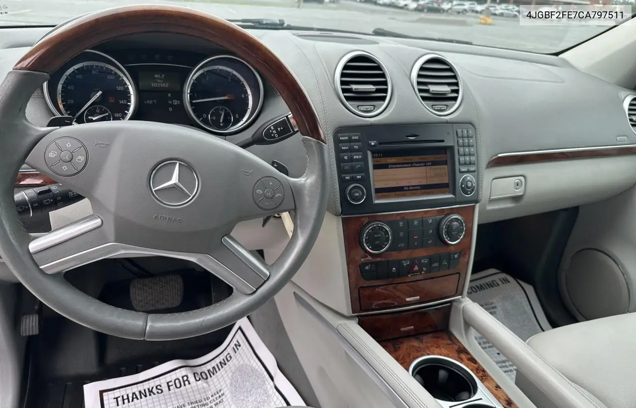 2012 Mercedes-Benz Gl 350 Bluetec VIN: 4JGBF2FE7CA797511 Lot: 65146005