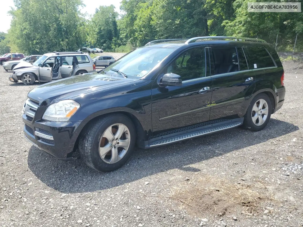 2012 Mercedes-Benz Gl 450 4Matic VIN: 4JGBF7BE4CA783956 Lot: 65243185