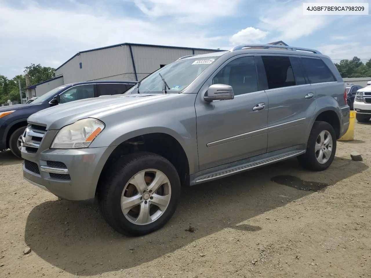 2012 Mercedes-Benz Gl 450 4Matic VIN: 4JGBF7BE9CA798209 Lot: 65335025