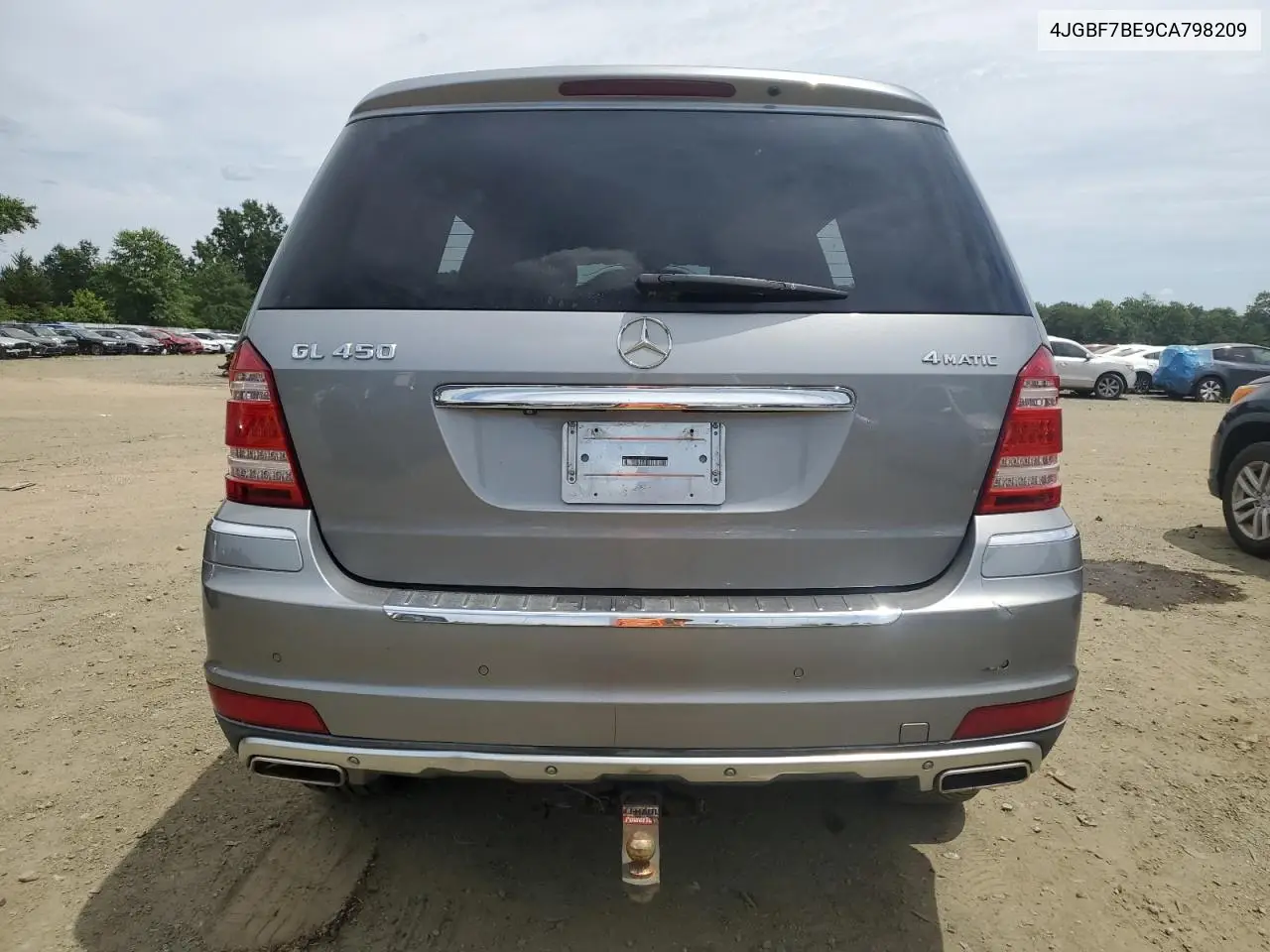 2012 Mercedes-Benz Gl 450 4Matic VIN: 4JGBF7BE9CA798209 Lot: 65335025