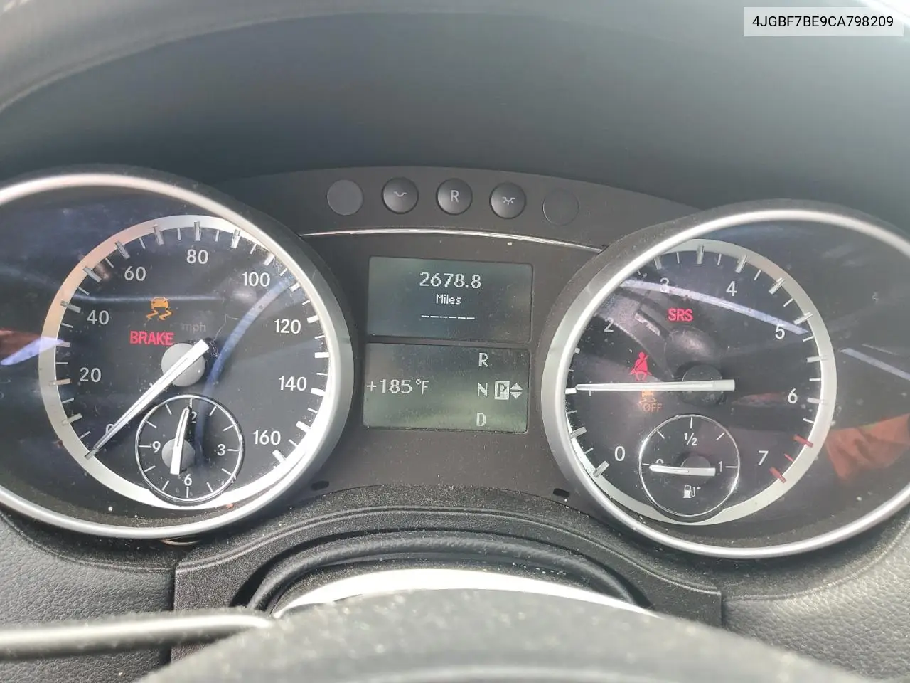 2012 Mercedes-Benz Gl 450 4Matic VIN: 4JGBF7BE9CA798209 Lot: 65335025