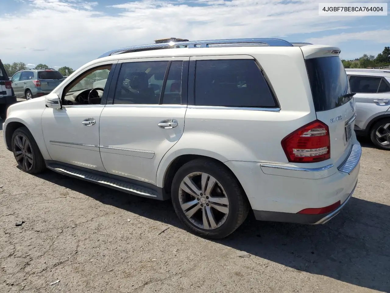 2012 Mercedes-Benz Gl 450 4Matic VIN: 4JGBF7BE8CA764004 Lot: 65521025