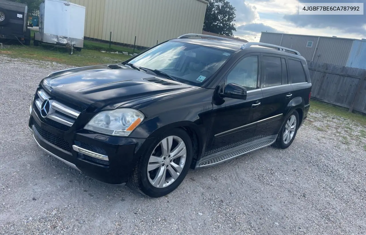 2012 Mercedes-Benz Gl 450 4Matic VIN: 4JGBF7BE6CA787992 Lot: 65839775