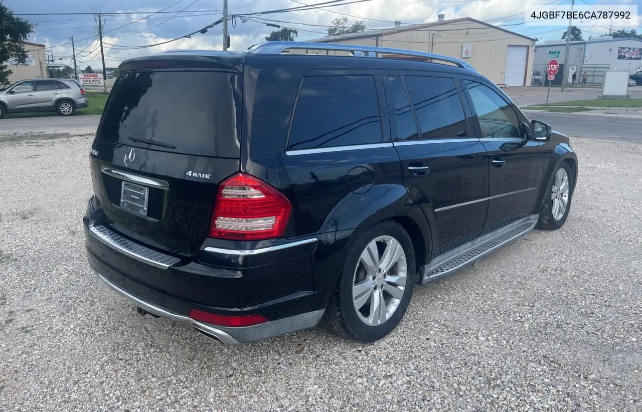 2012 Mercedes-Benz Gl 450 4Matic VIN: 4JGBF7BE6CA787992 Lot: 65839775