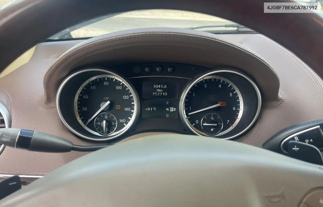 2012 Mercedes-Benz Gl 450 4Matic VIN: 4JGBF7BE6CA787992 Lot: 65839775