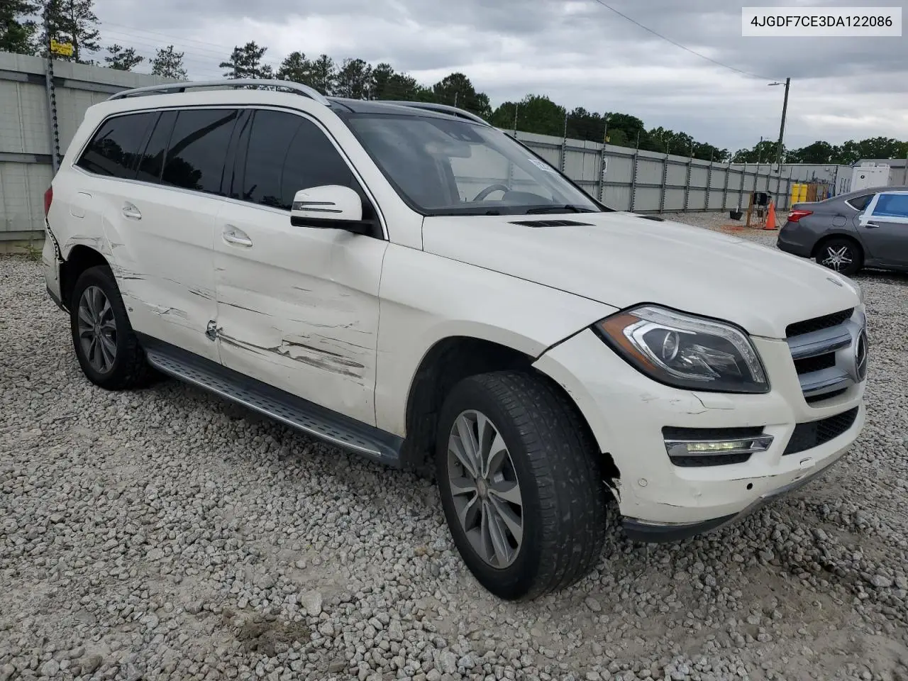 2013 Mercedes-Benz Gl 450 4Matic VIN: 4JGDF7CE3DA122086 Lot: 52203515