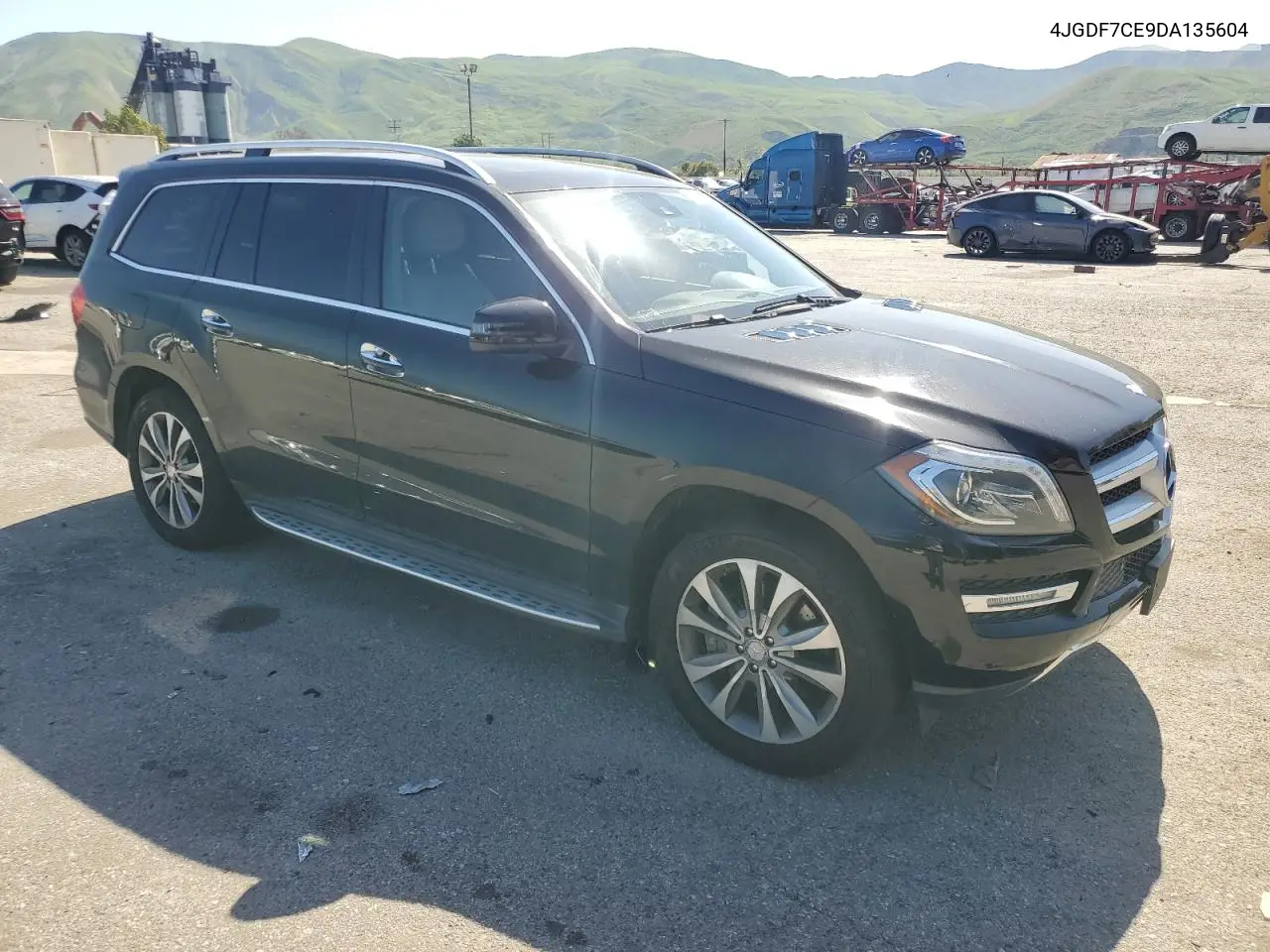 2013 Mercedes-Benz Gl 450 4Matic VIN: 4JGDF7CE9DA135604 Lot: 52399945