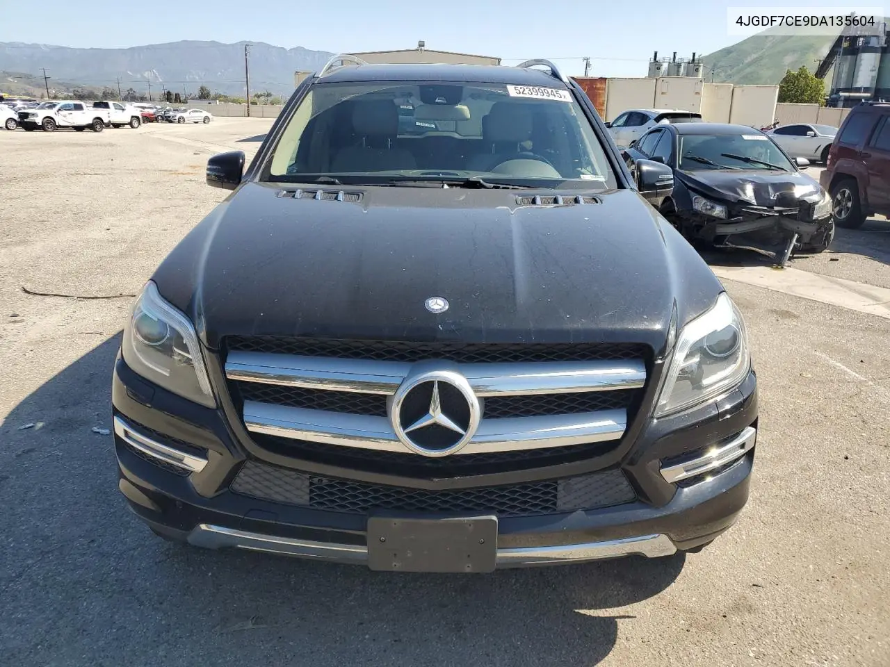 2013 Mercedes-Benz Gl 450 4Matic VIN: 4JGDF7CE9DA135604 Lot: 52399945