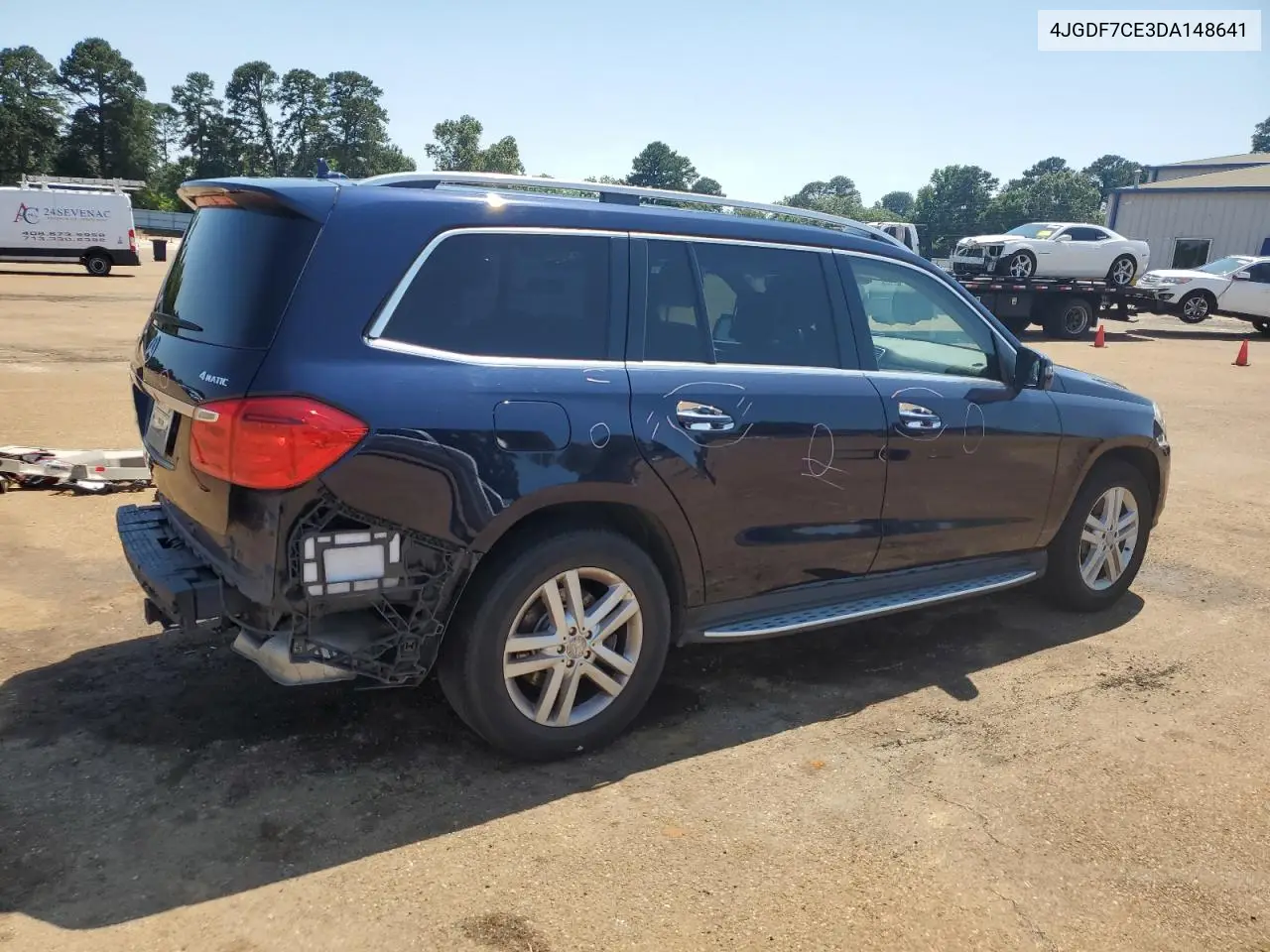 2013 Mercedes-Benz Gl 450 4Matic VIN: 4JGDF7CE3DA148641 Lot: 55722455