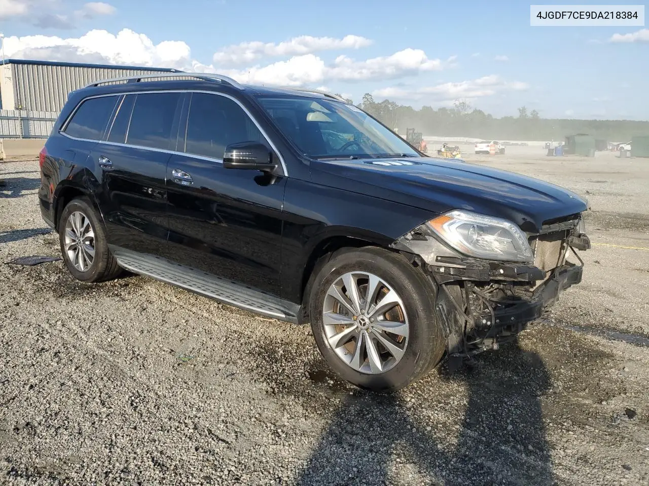 2013 Mercedes-Benz Gl 450 4Matic VIN: 4JGDF7CE9DA218384 Lot: 56392685
