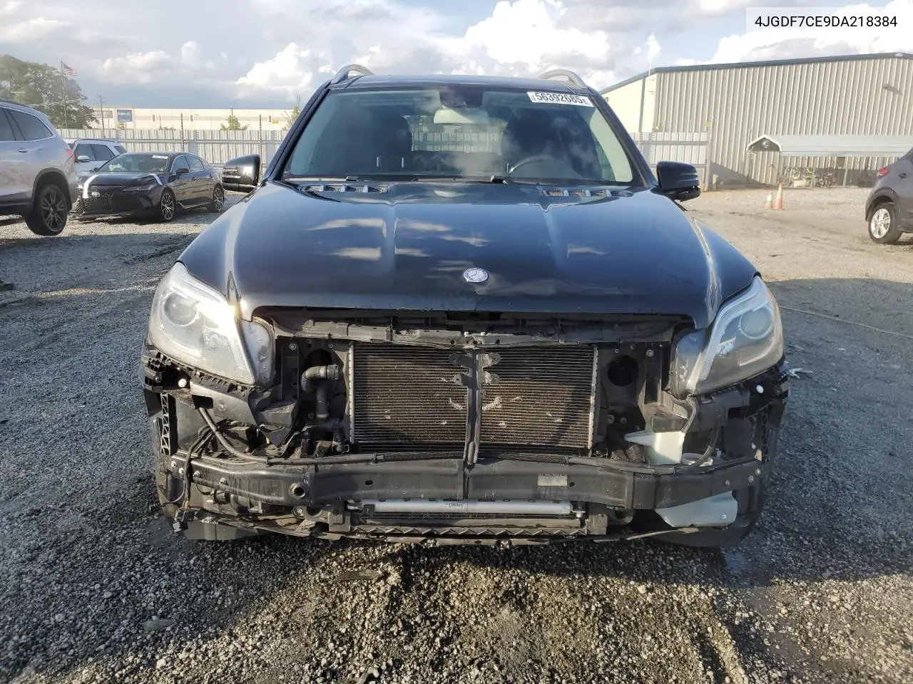 2013 Mercedes-Benz Gl 450 4Matic VIN: 4JGDF7CE9DA218384 Lot: 56392685