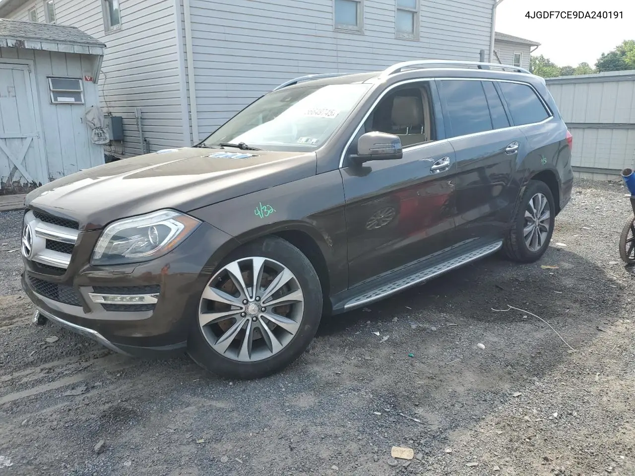 2013 Mercedes-Benz Gl 450 4Matic VIN: 4JGDF7CE9DA240191 Lot: 56649745