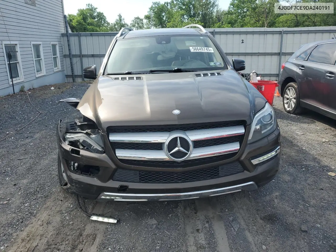 2013 Mercedes-Benz Gl 450 4Matic VIN: 4JGDF7CE9DA240191 Lot: 56649745