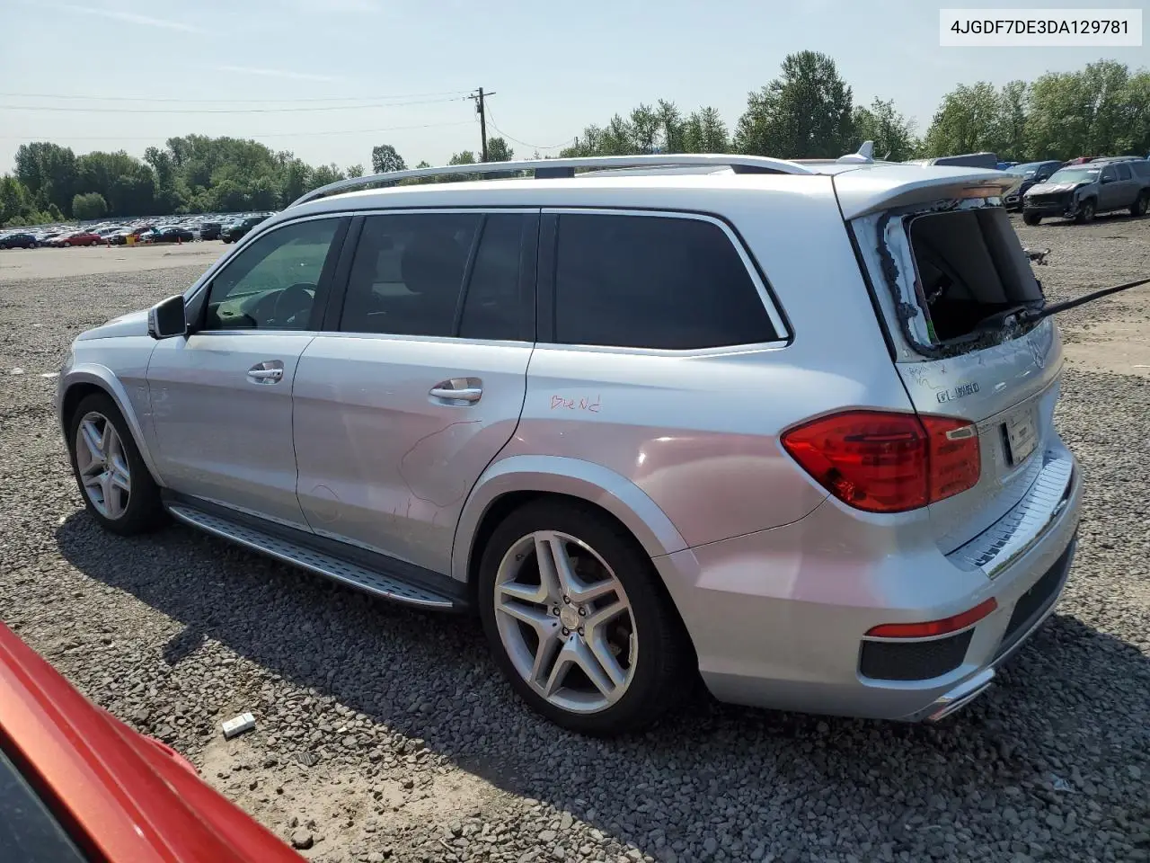 2013 Mercedes-Benz Gl 550 4Matic VIN: 4JGDF7DE3DA129781 Lot: 61024465