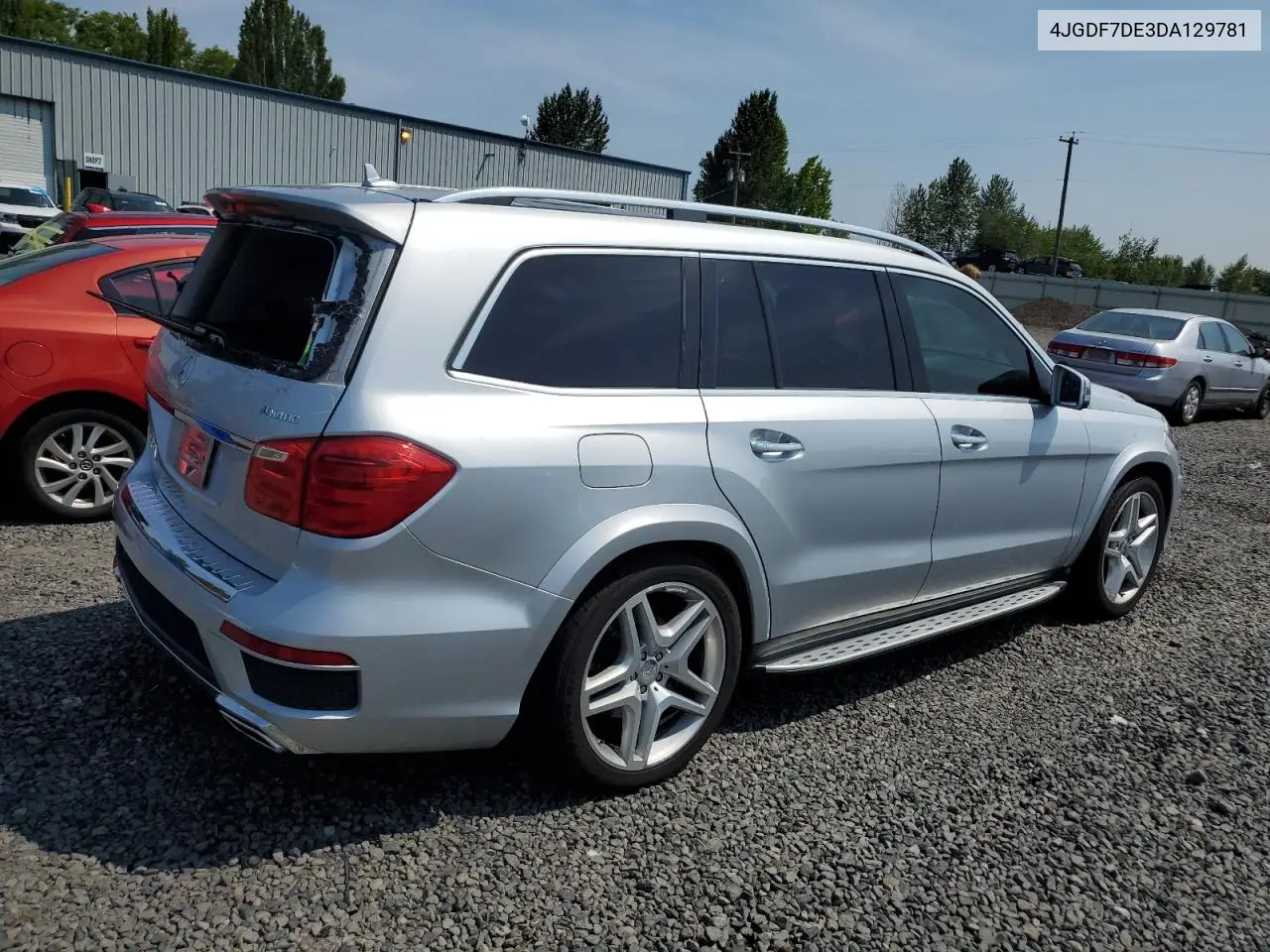 2013 Mercedes-Benz Gl 550 4Matic VIN: 4JGDF7DE3DA129781 Lot: 61024465