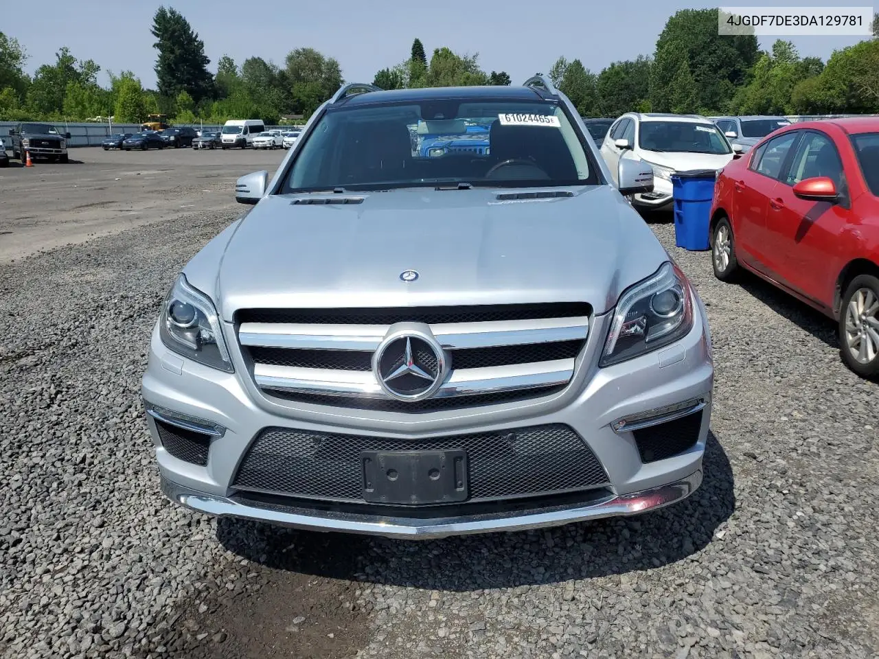 2013 Mercedes-Benz Gl 550 4Matic VIN: 4JGDF7DE3DA129781 Lot: 61024465