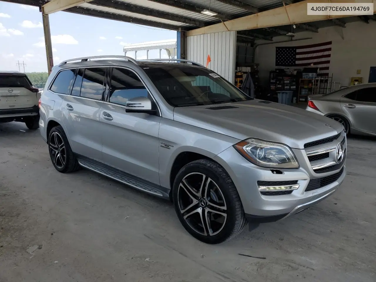 2013 Mercedes-Benz Gl 450 4Matic VIN: 4JGDF7CE6DA194769 Lot: 61554605