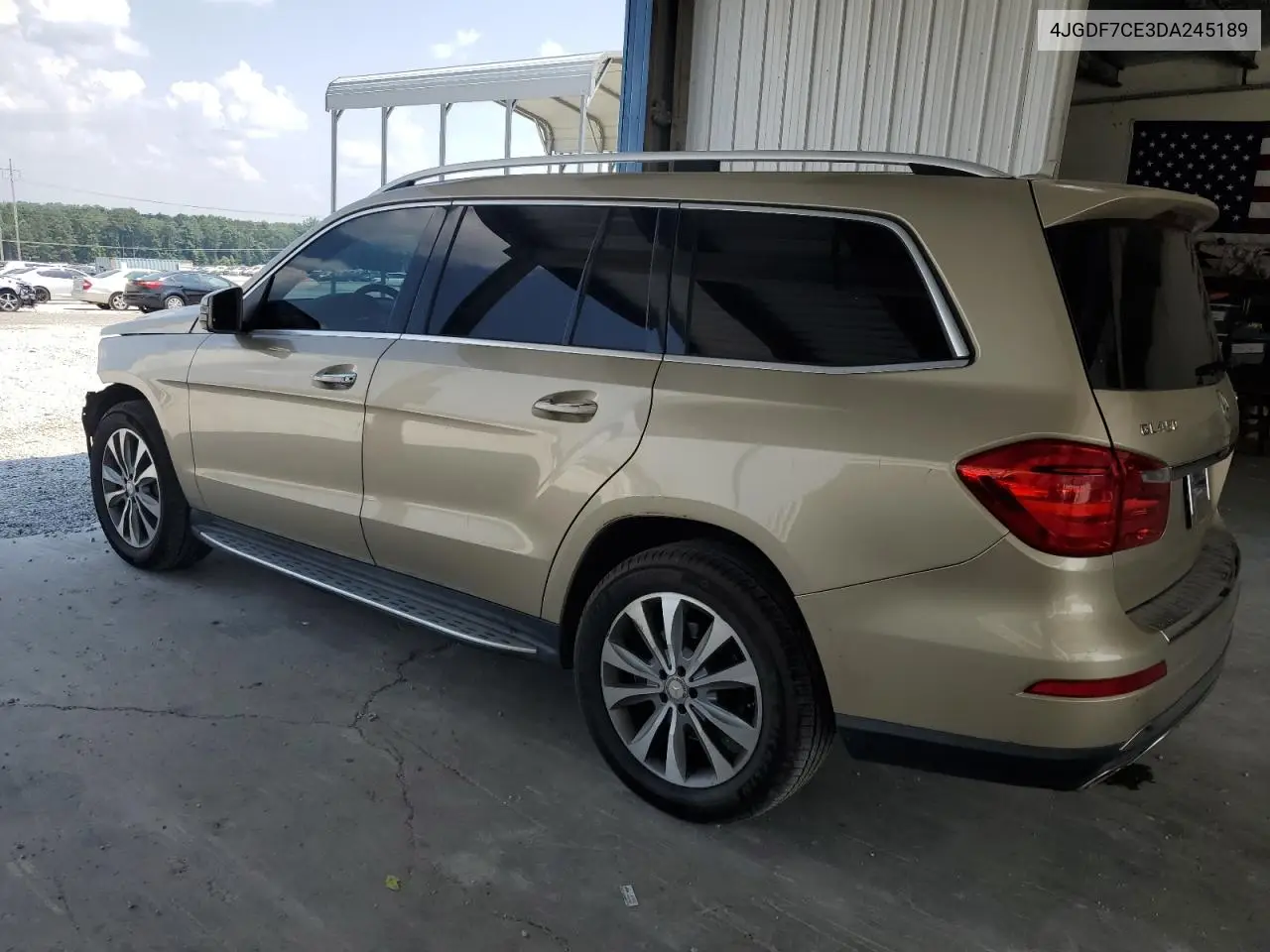 2013 Mercedes-Benz Gl 450 4Matic VIN: 4JGDF7CE3DA245189 Lot: 62066285