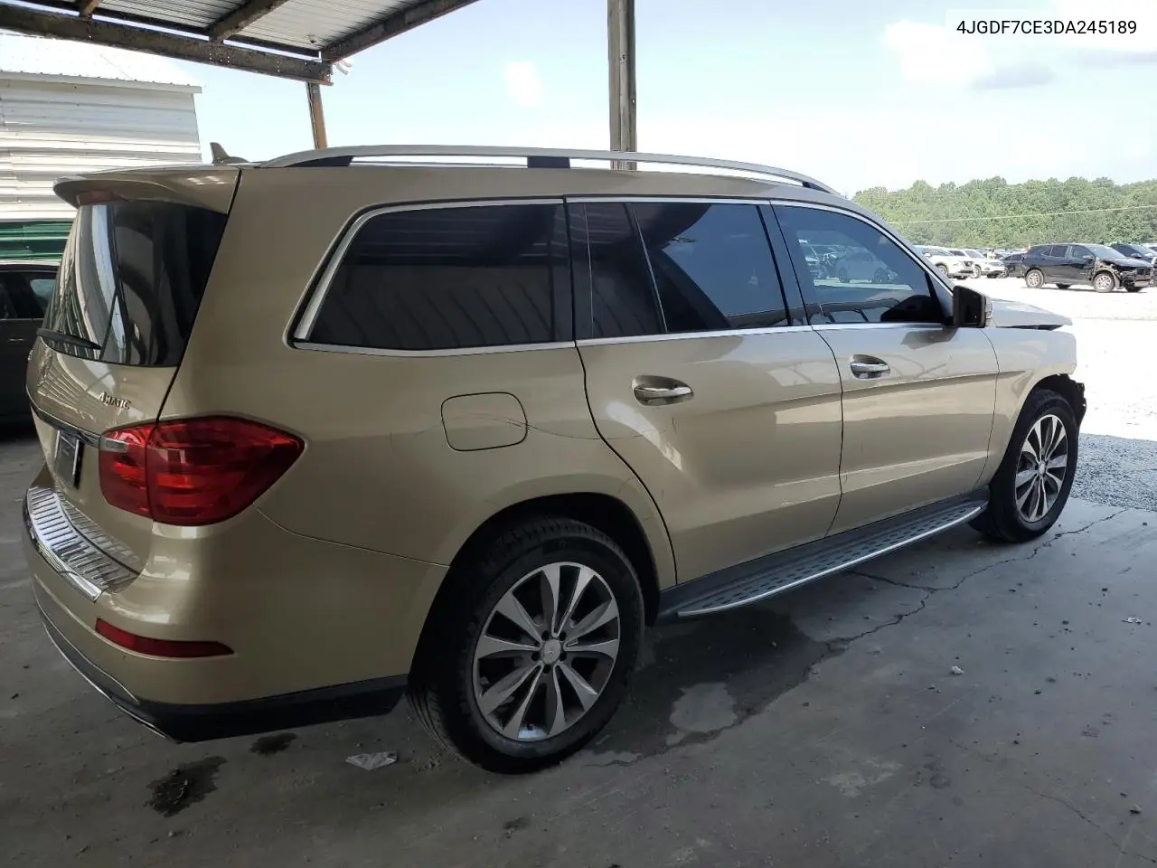 2013 Mercedes-Benz Gl 450 4Matic VIN: 4JGDF7CE3DA245189 Lot: 62066285