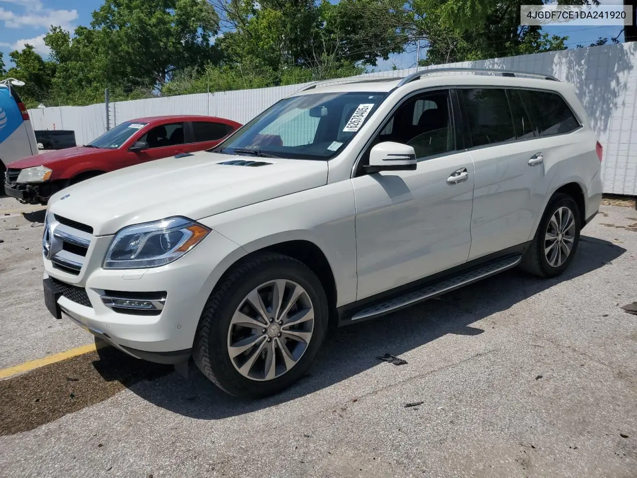 2013 Mercedes-Benz Gl 450 4Matic VIN: 4JGDF7CE1DA241920 Lot: 62678405