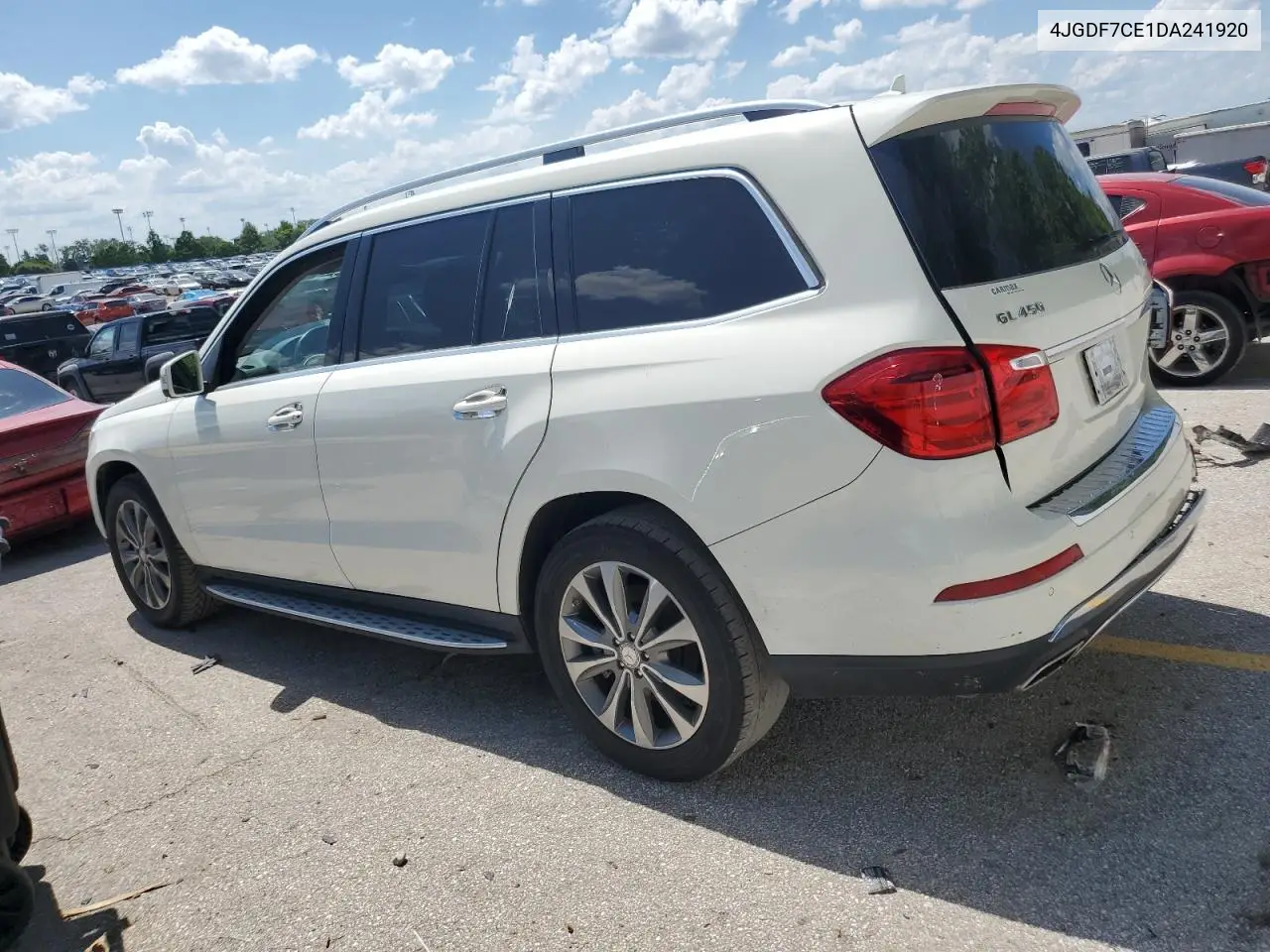 2013 Mercedes-Benz Gl 450 4Matic VIN: 4JGDF7CE1DA241920 Lot: 62678405