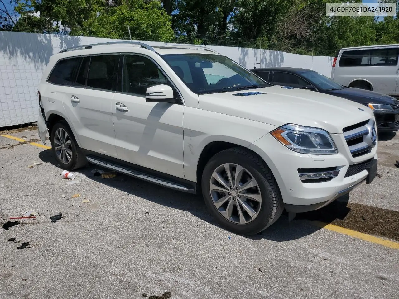 2013 Mercedes-Benz Gl 450 4Matic VIN: 4JGDF7CE1DA241920 Lot: 62678405