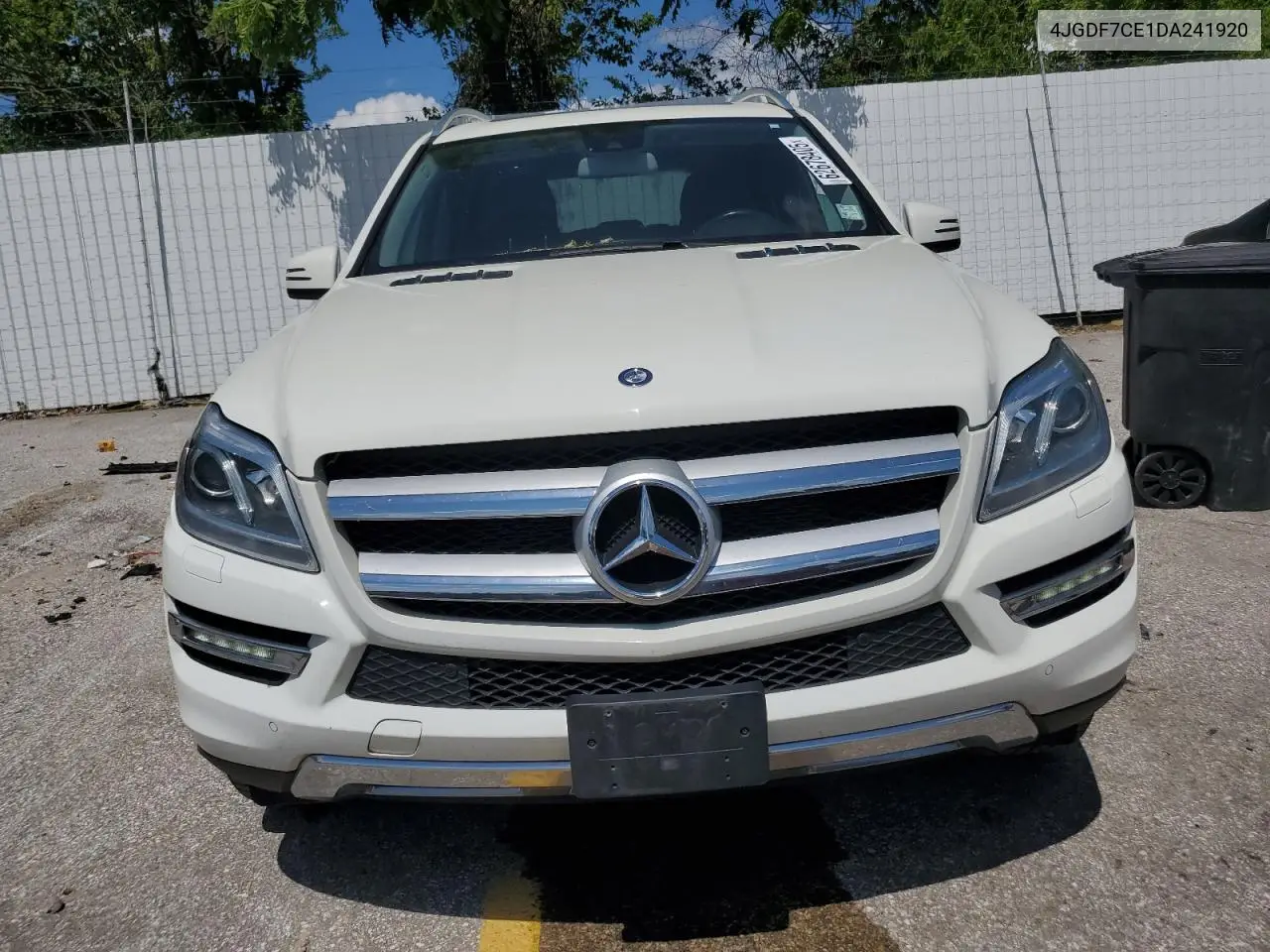 2013 Mercedes-Benz Gl 450 4Matic VIN: 4JGDF7CE1DA241920 Lot: 62678405